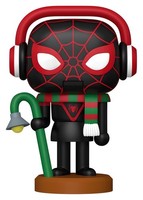 Marvel Pop! Vinyl Figur : Holiday S6- Miles (Ntkr) 9 Cm Neu
