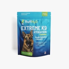 RuffH2O K9 Hydration Powder, Collagen Electrolyte Supplement for Dogs, 7Pcs ...
