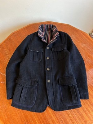 ETRO MILANO Archive Field Jacket - 100% Wolle - Made in Italy - Größe M
