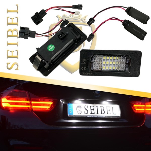 LED Kennzeichenbeleuchtung FüR Audi A1 A3 A4 S4 A5 S5 A6 A7 TT Q3 Q5 Stvzo Frei-image