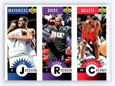1996-97 Collector's ChoiceM20/M47/M90 Jim Jackson/Glenn Robinson/Calbert Cheaney