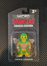 Micro Brawler Chico El Luchador Limited Edition Figure - Signed Unauthenticated
