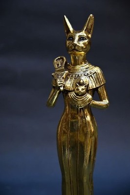 Authentic Ancient Egyptian Antiquities Egyptian Figure Of Cat Bastet Egyptian BC