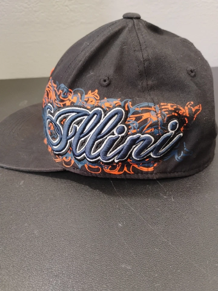 Top Of The World One-fit Illinois Fighting Illini Hat Black - Image 3 of 4