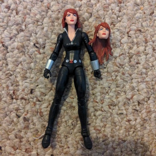 Marvel Legends 6" Black Widow Figur ohne Motorrad Ultimate Riders lose