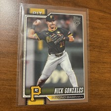 2026 Topps Series 1 Nick Gonzales Gold 1978/2026 Foil parallel Pirates