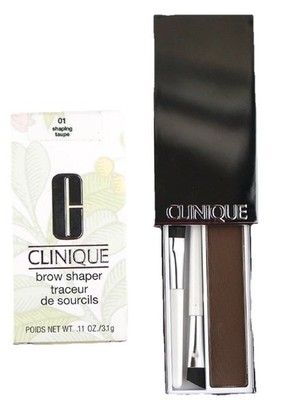Clinique Brow Shaper 01 Shaping Taupe Eyebrow Pencil Skin Care 0.11 fl oz