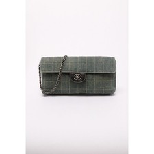 Chanel Denim Chocolate Bar Shoulder Bag