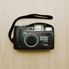 Vivitar BV35 35mm Point  Shoot Film Camera