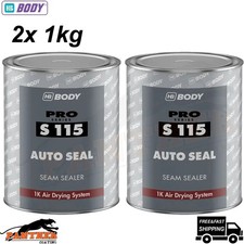 2x HB Body S115 Brushable Autoseal Seam Sealer 1kg Car Body Seam sealer