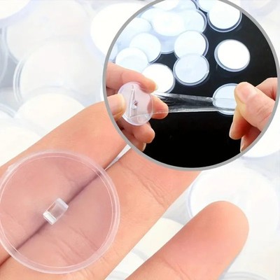 Transparente Mini-Deckenhaken Set DIY Dekorationen selbstklebend spurlos