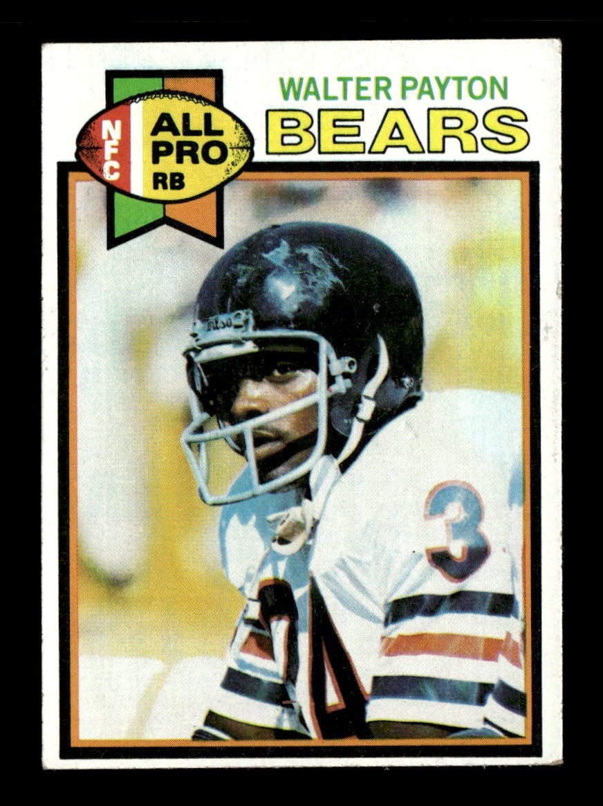 1979 Topps #480 Walter Payton (HOF) VG-EX mark Football Card