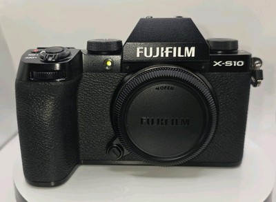 Fujifilm X-S10 26.1MP Mirrorless Camera Black (Body Only)