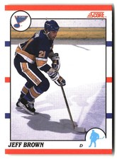 1990-91 Score American #41 Jeff Brown