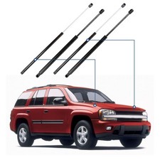 For 2002-2009 Chevy Trailblazer 4 Pcs Window + Liftgate Lift Supports Struts