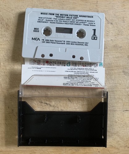 Beverly Hills Cop Motion Picture Soundtrack Album Cassette Tape MCA 1984 - Picture 4 of 5