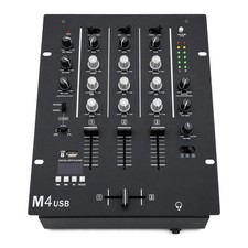 Professional 3-Channel DJ Mixer for Scratch, Parties & Clubs
