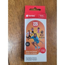 Tonies Danny Go Dance Party Sing and Dance 5 Years New Unopened 2 Pocket Tonies
