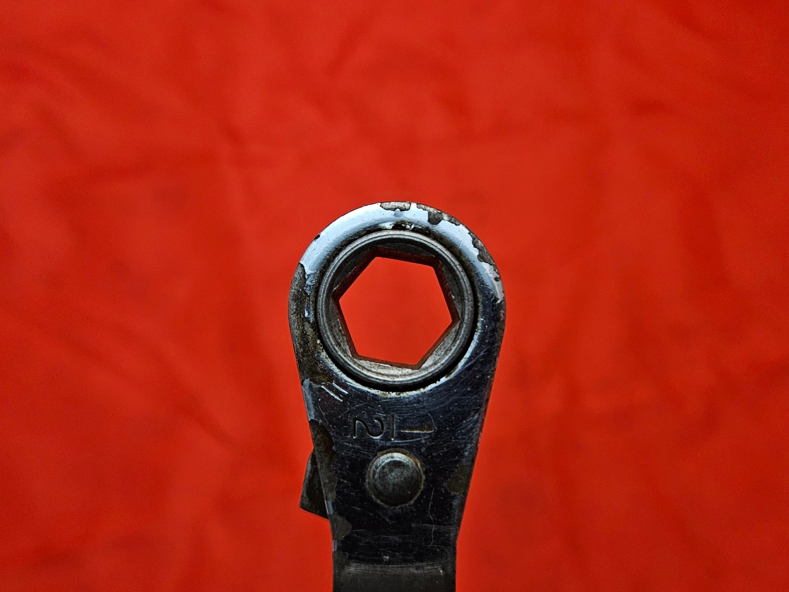 MAC ROW1618 1/2" X 9/16" 6 Point Offset Ratcheting Double Box End Wrench SAE S14