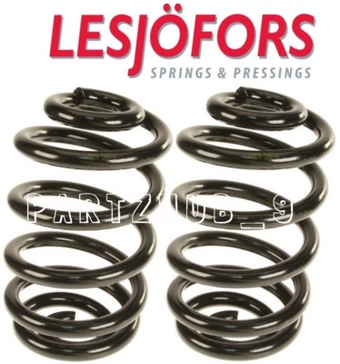 For BMW E83 X3 2004-2007 Set of 2 Rear Coil Spring Lesjofors 42 084 50