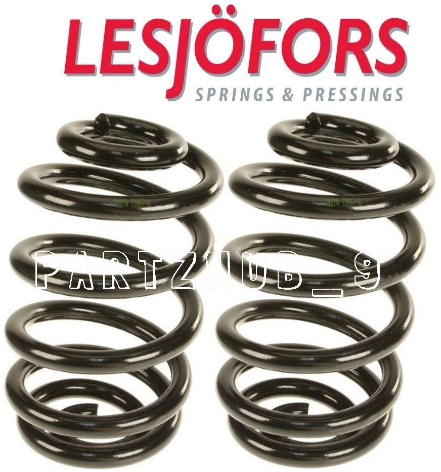 For BMW E83 X3 2004-2007 Set of 2 Rear Coil Spring Lesjofors 42 084 50 - Image 1 of 1