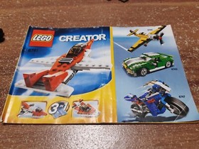 LEGO CREATOR Mini Jet Plane Jet (6741) 3 in 1 with instructions