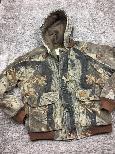 Duxbak Sakko Herren Größe Large 42-44 grün Harwood Camouflage Knopf ohne Reißverschluss - Bild 3 von 12