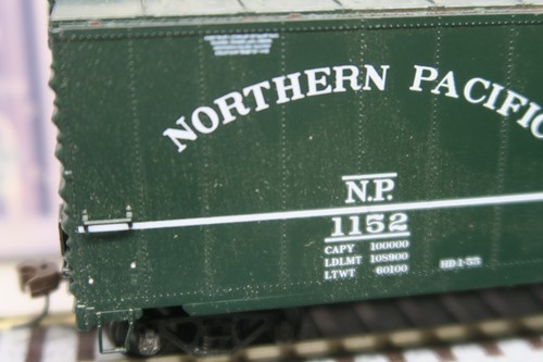BLUEPRINT HO SCALE #1027 NORTHERN PACIFIC NP 1152 50' SD BOX CAR W/KD'S! - Picture 17 of 24