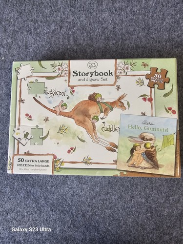 May Gibbs Storybook & Jigsaw & Plush Gumnut Baby - Picture 3 of 13