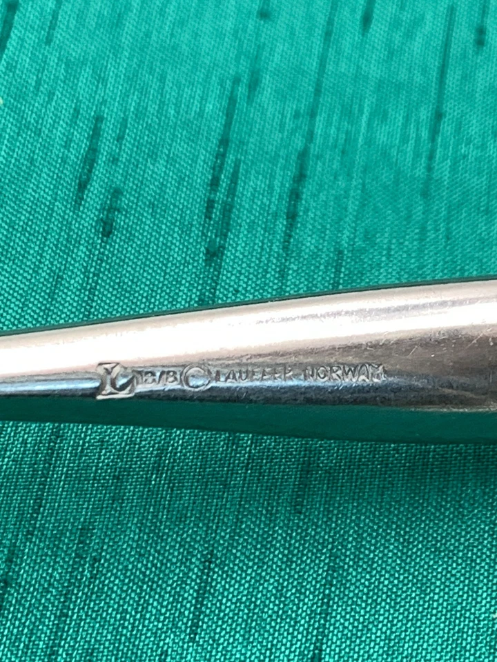 Towle Lauffer DISEÑO 2 cubiertos inoxidables ALEMANIA Japón Noruega Don Wallance Foto 4 de 4