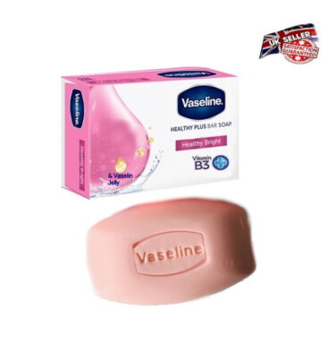 Neu Gelee Seife Healthy Bright Plus Riegel Vitamin B3 feuchtigkeitsspendende Haut Vaseline 75g