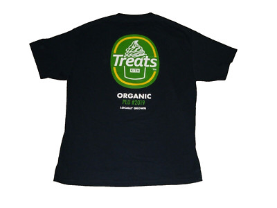Kith Treats Box Logo T-shirt Organic Locally Grown 2-sided Sz XL