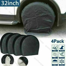 4 x Radabdeckung Reifenabdeckung Radschutzhülle Wohnwagen Wohnmobil Anhänger  EN