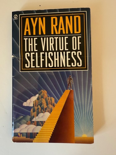 The Virtue of Selfishness Ayn Rand Signet Nonfiction AE 6393 Paperback 1964 - 第 1/8 張圖片