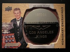 2018-19 Upper Deck Engrained Honorary Engravings #HEAR94 Wayne Gretzky 54/100