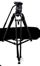 O'CONNOR 1030B HEAD DA TRIPOD SYS MIDLEVEL SPREADER PANBAR TDKNOB SERVICED 39Lbs