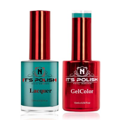 NotPolish Duo Gel + Matching Lacquer - M 106 I Don't Kiss & Teal