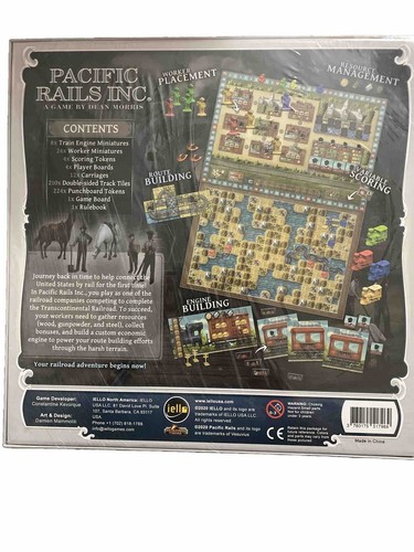 Pacific Rails Inc Board Game 4 Players - Picture 2 of 2