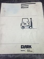 Manual de servicio Clark OEM PWDHWDHWP