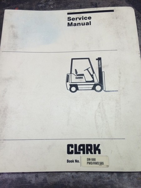 Manual de servicio Clark OEM (PWD/HWD/HWP 565)