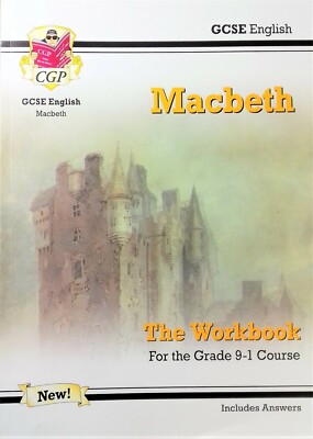 Book - MacBeth - GCSE English Workbook incl. answers CGP   (UK/US Import) 