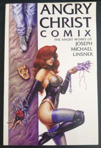Angry Christ Comix TBP 1994 Sirius 1st Edition 1st Print Joseph Michael Linsner