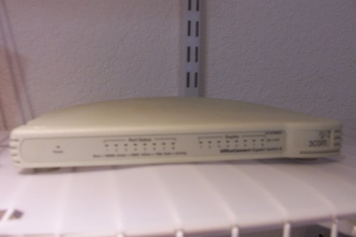 3Com Office Connect 8-Port Gigabit Switch- 3C1670800A