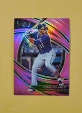 2020 Select Premier Pink Prizm /10 Jorge Polanco #167 SSP