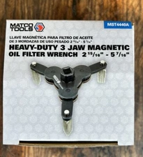 Matco Heavy Duty 3 Jaw Magnetic Oil Filter Wrench 2 15/16"-5 7/16" MST4440A