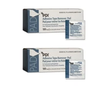 2 BOXES PDI Ostomy Adhesive & Barrier Remover Pad, Tape adhesive Remover B16400