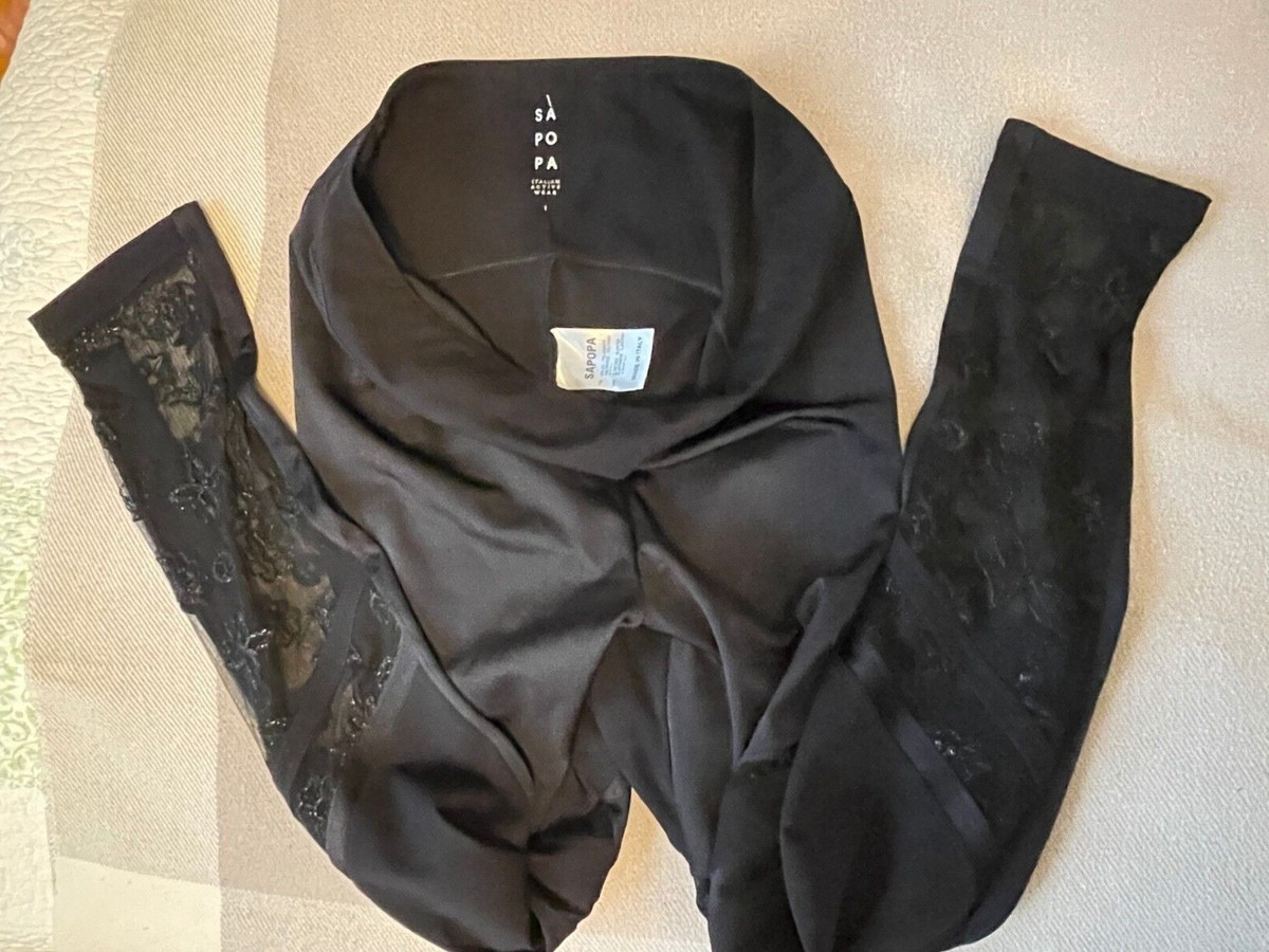 NWT Sapopa Black Leggings L