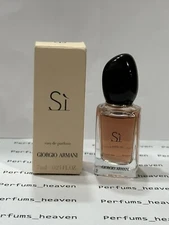 Giorgio Armani Si Eau De Parfum Splash 0.24oz /  7 ml For Women New With Box