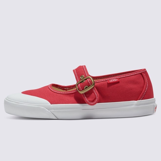 New VANS Womens MARY JANE SHOES VN000CRRH2D RED / WHITE US W