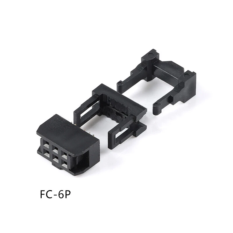 IDC Socket Plug Ribbon Cable Connector-6/8/10/14/16/20/26/34/40 Way-2.54mm Pitch - Image 2 of 4